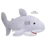 Pelúcia Tubarão 45cm Bbr Toys com Inmetro