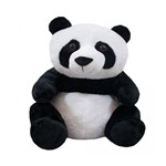Pelúcia Urso Panda Sentado 45 Cm Lindo e Realista Fofy Toys