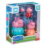 Peppa Pig Família Pig Conjunto 4 Figuras Articuladas DTC