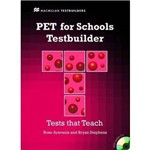 Pet For Schools Testbuilder With Audio CD - With Key