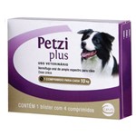 Petzi Plus 10kg - Cx. com 4 Compr.