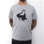 Piano - Camiseta Clássica Masculina
