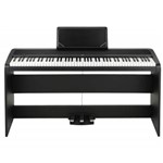 Piano Digital Korg B1sp Bk, Fonte Bivolt e Teclas Sensitivas