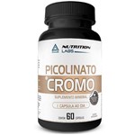 Picolinato de Cromo (60 Cápsulas) - Nutrition Labs