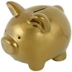 Pig Rich Cofre Mini 11 Cm Ouro