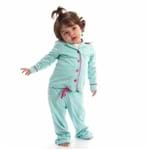 Pijama Cardigan C/ Calça Infantil 02 Anos
