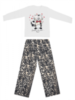 Pijama Conforto Longo Estampado | Fábrica de Calcinhas