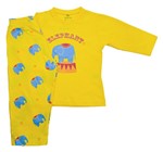 Pijama Elefante Amarelo 1 ANO