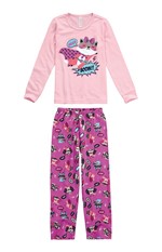 Pijama Estampa Brilha no Escuro Menina Malwee Liberta Rosa Claro - 2