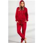 Pijama Feminino Mixte Moletinho Vermelho 9254 P