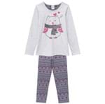Pijama Infantil Feminino Kyly Meia Malha 206791.0467.12