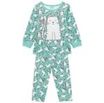 Pijama Infantil Feminino Kyly Moletom Peluciado 206782.70116.4
