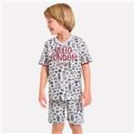 Pijama Infantil Masculino Camiseta + Bermuda Milon M6706.0467.2