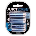 Pilhas Recarregáveis Extreme Azul JERHC212B245 Juice