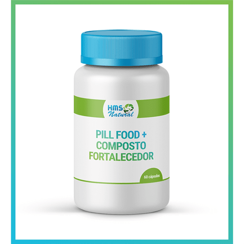 Pill Food + Composto Fortalecedor Cápsulas 60cápsulas