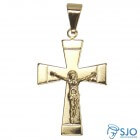Pingente de Crucifixo Diamantado | SJO Artigos Religiosos