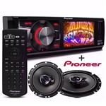 Pioneer - Dvd Player Dvh-7880av + Par Falante Ts-1760br 6''