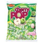 Pirulito Cherry Pop Maçã Verde Recheio Chiclete C/50 - Sams