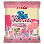 Pirulito Pop Boom Milkshake Morango C/24 - Peccin