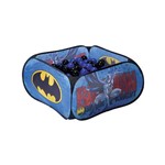 Piscina de Bolinhas do Batman Super Herói Portátil Azul com 100 Bolinhas + 50 Bolinhas Extras
