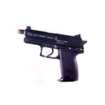 Pistola Airsoft H&K Umarex USP Compact Tactical GBB 6mm Preto Full Metal - KWA