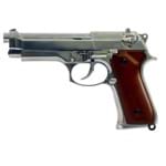 Pistola Airsoft Src Gbb Sr92 Silver Wood