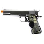 Pistola Airsoft We Gbb 1911 G2 com Grip Acu E006-tac