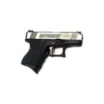 Pistola Airsoft We Gbb G27 G-force T7 Silver / Black