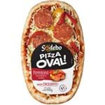 Pizza Oval Pepperoni Sodebo 200g