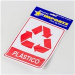 Placa Adesiva Plástico S-241