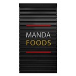 Placa de Letras Personalizável Manda Foods