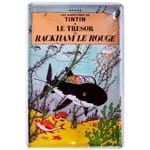 Placa de Metal da Serie Tintin - Le Tresor e Rackham Le Rouge