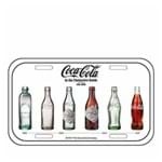 Placa de Metal Evolução das Garrafas Coca Cola