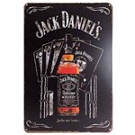 Placa de Metal Jack Daniels Are Better - Cartas