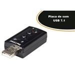 PLACA de Som USB 7.1 - Empire