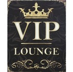 Placa Decorativa 24,5x19,5cm VIP Lounge Lpmc-049 - Litocart