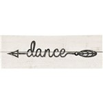 Placa Decorativa Dance 40x13cm Dhpm2-067 - Litoarte