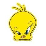 Placa Decorativa de Metal Recortada Piu Piu Looney TunesLooney Tweety Big Head Am
