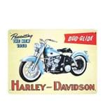 Placa Decorativa em MDF Harley Davidson DUO