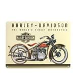Placa Decorativa em MDF Harley Davidson Vintage