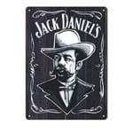 Placa Decorativa em MDF Whisky Jack Daniels Busto