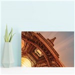 Placa Decorativa Foto Paris Torre Eiffel Sol MDF 20x30
