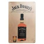 Placa Decorativa Jack Daniels Traditions