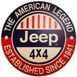 Placa Decorativa Mdf Jeep 4x4