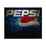 Placa Decorativa Mdf - Just Pepsi - 18x22 Cm