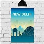 Placa Decorativa MDF Nova Delhi