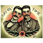 Placa Decorativa para Barbearias Quyen Dihn Gay Ol' Time