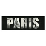 Placa Decorativa Paris 40x13cm DHPM2-076 - Litoarte
