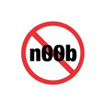 Placa Decorativa - Proibido Noob - Legião Nerd