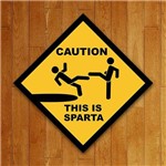 Placa Decorativa - This Is Sparta